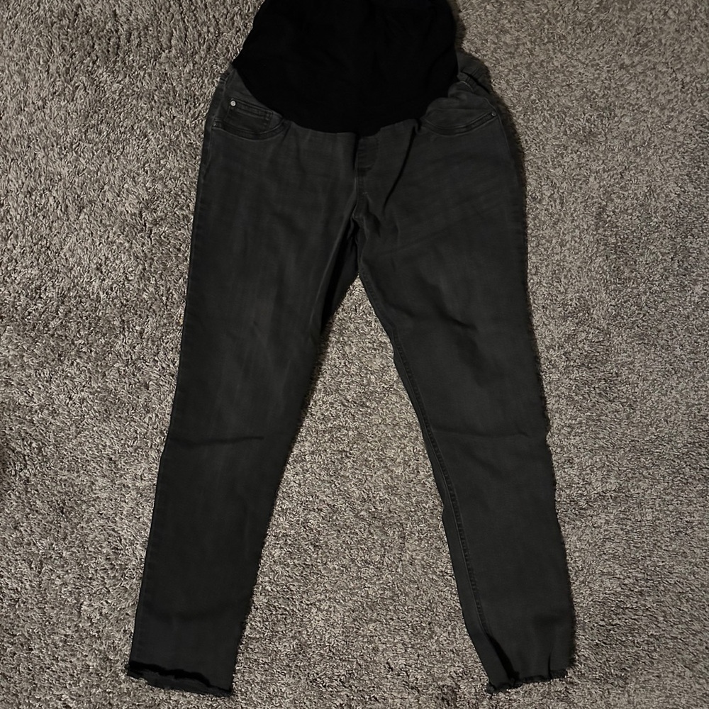 Maternity Distressed Denim